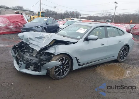 2022 BMW 430I Gran Coupe из США, поврежденный, VIN WBA63AV0XNFM77360